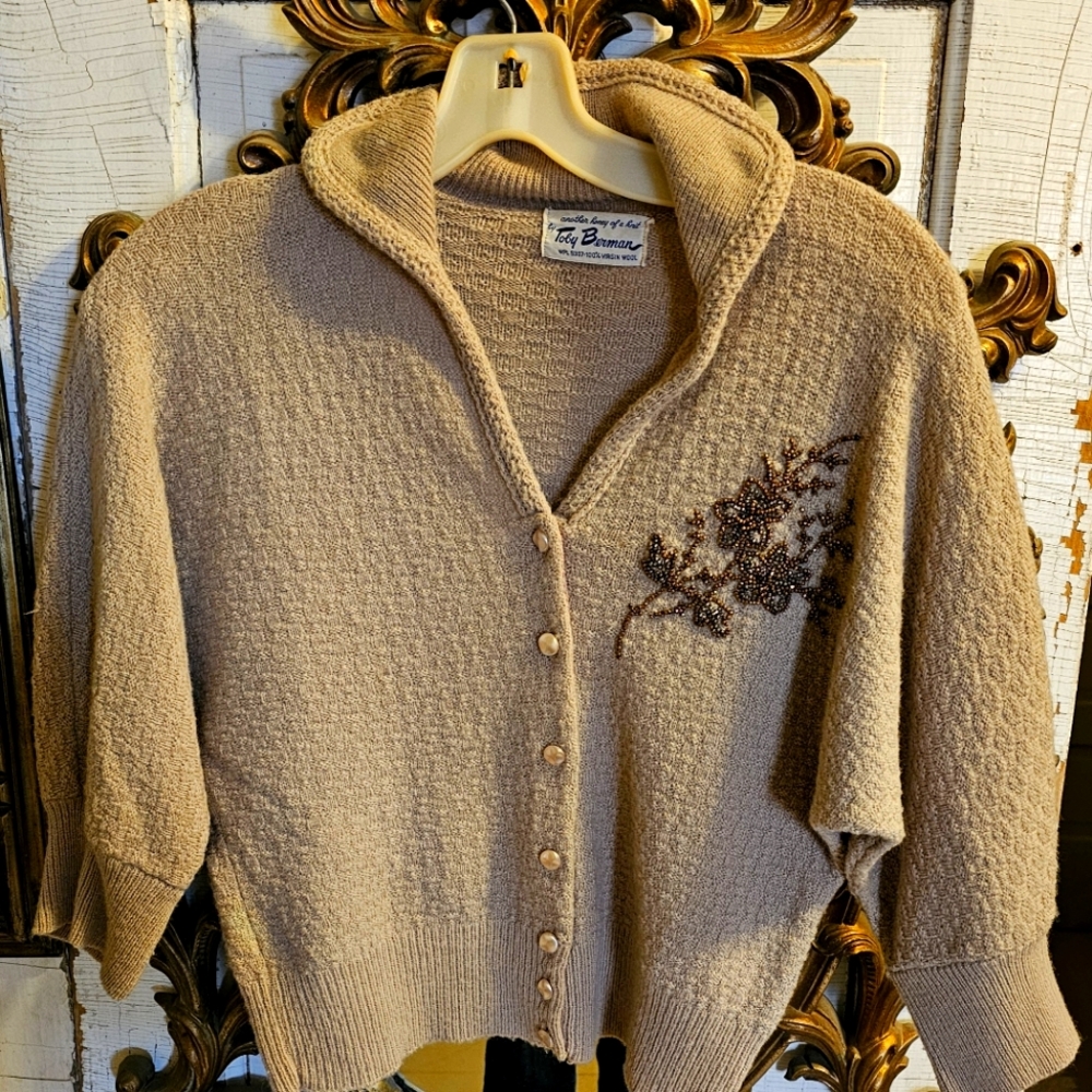 Vintage cardigan sweater
